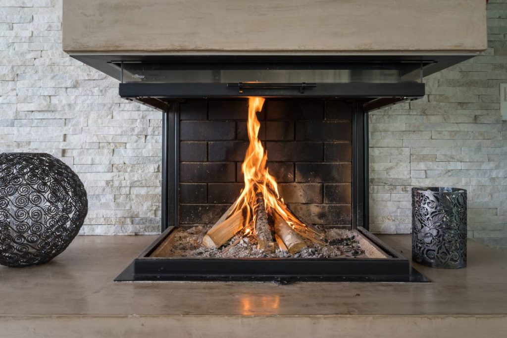 Modern-fireplace-houston-texas