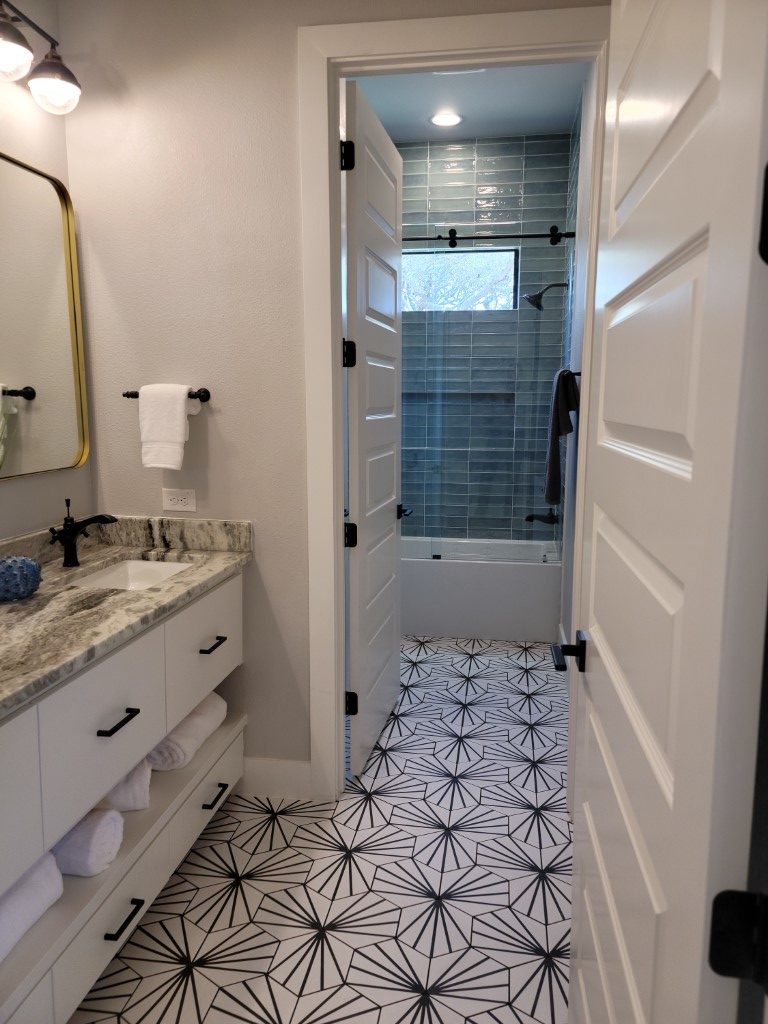 Austin-Remodel-fun-bathroom-floor-tile-78703-512-Builders-1